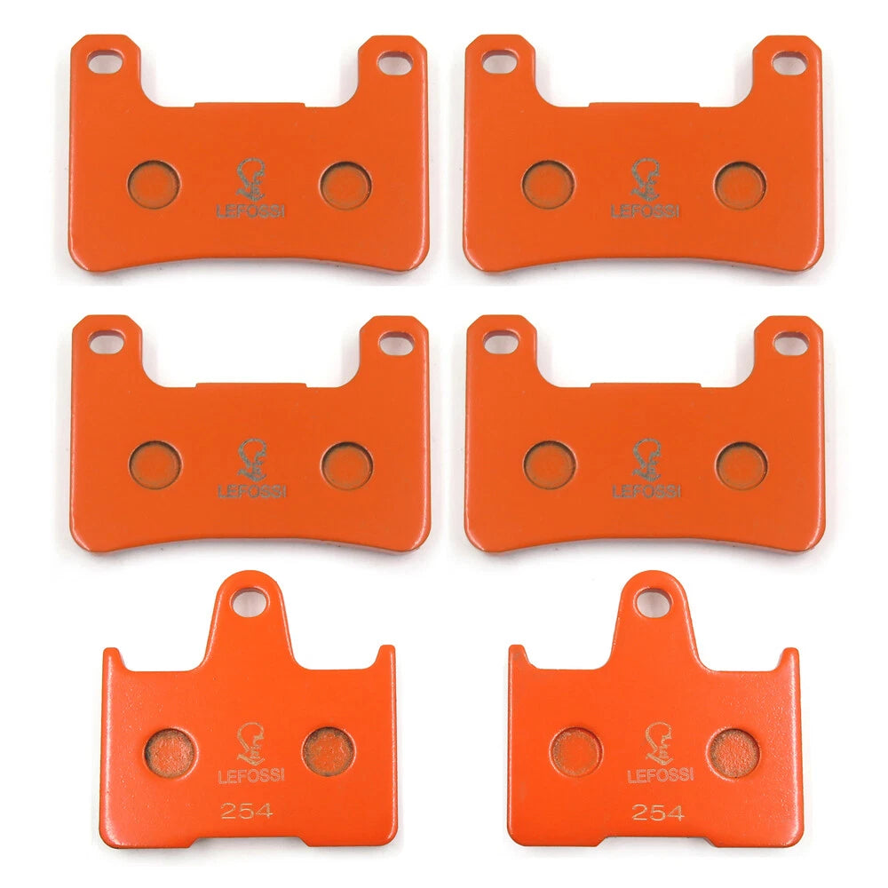 Set of 2 FA379 FA254 Brake Pads for Suzuki GSXR600 GSXR750 GSXR1000 (2004–2005)