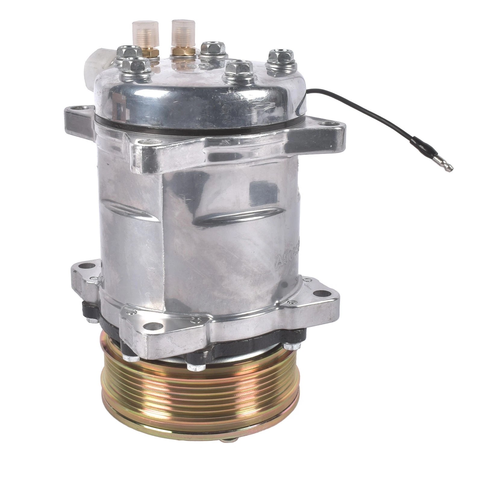 A/C Compressor with 6PK Clutch for Sanden 508 5H14 R134A (58666)