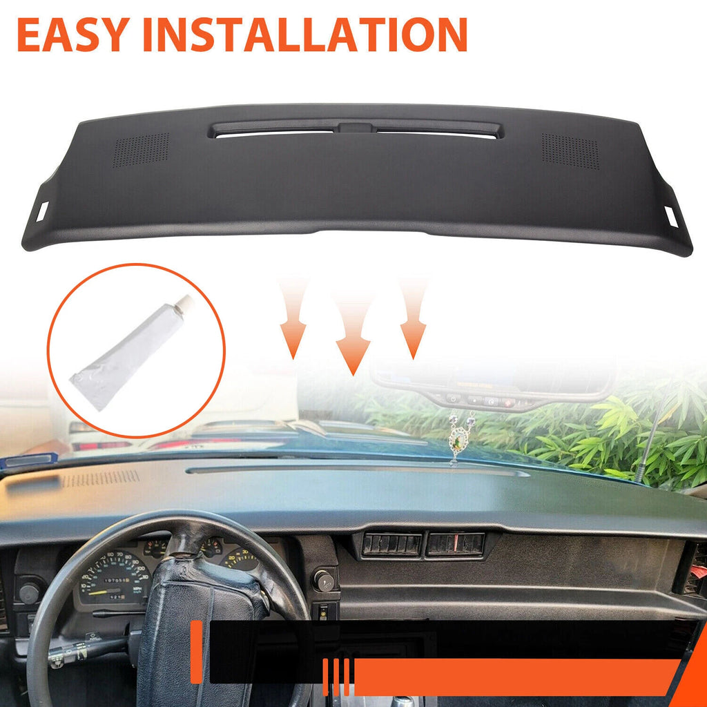 Dash Pad Overlay Cover for Chevrolet Camaro (1984–1992) Textured Black