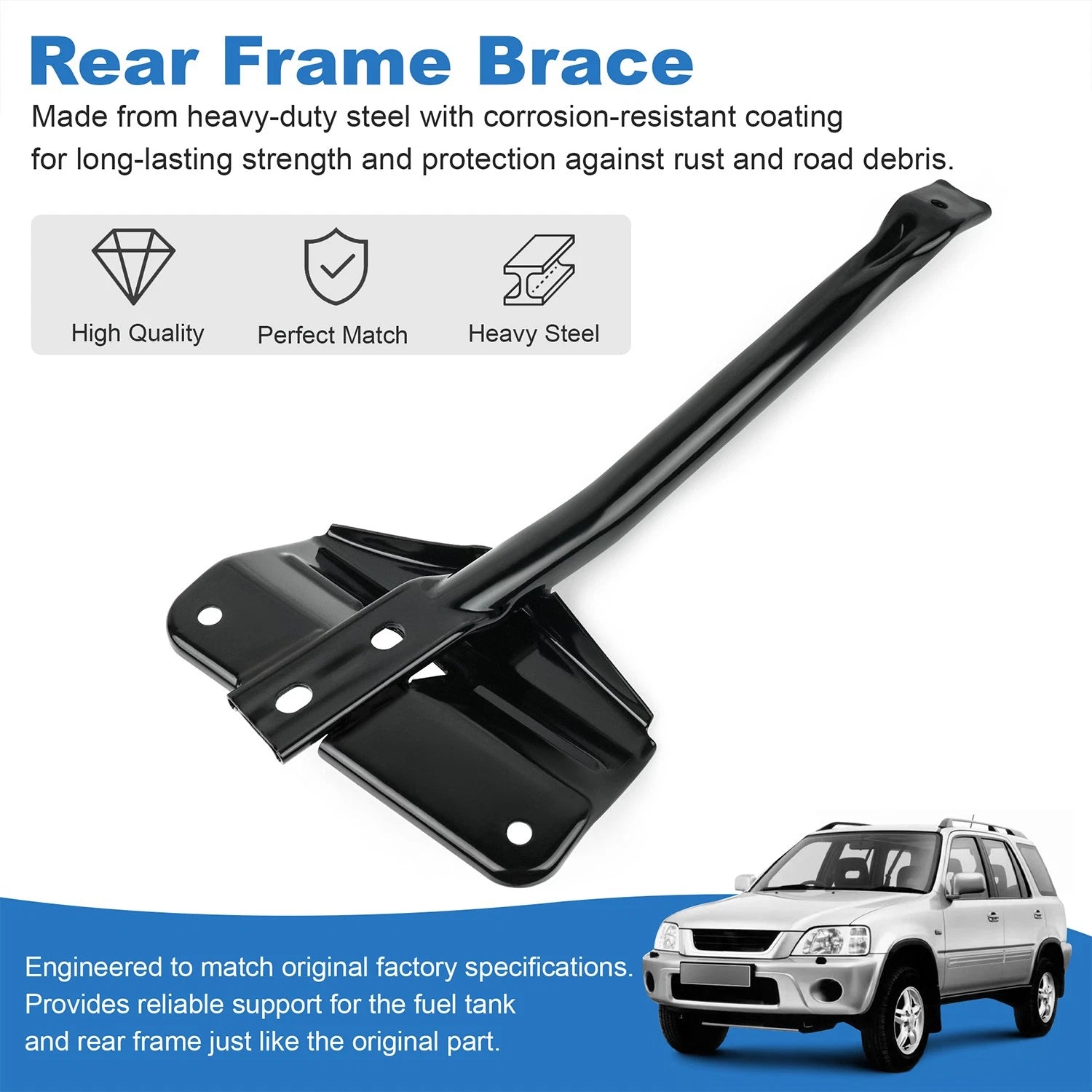 Driver Side Frame Rear Brace 74600-S10-A01 for Honda CR-V (1998–2001)