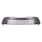 Replacement Gray/Silver Painted Front Lower Grille w/o Park Assist Sensor Holes