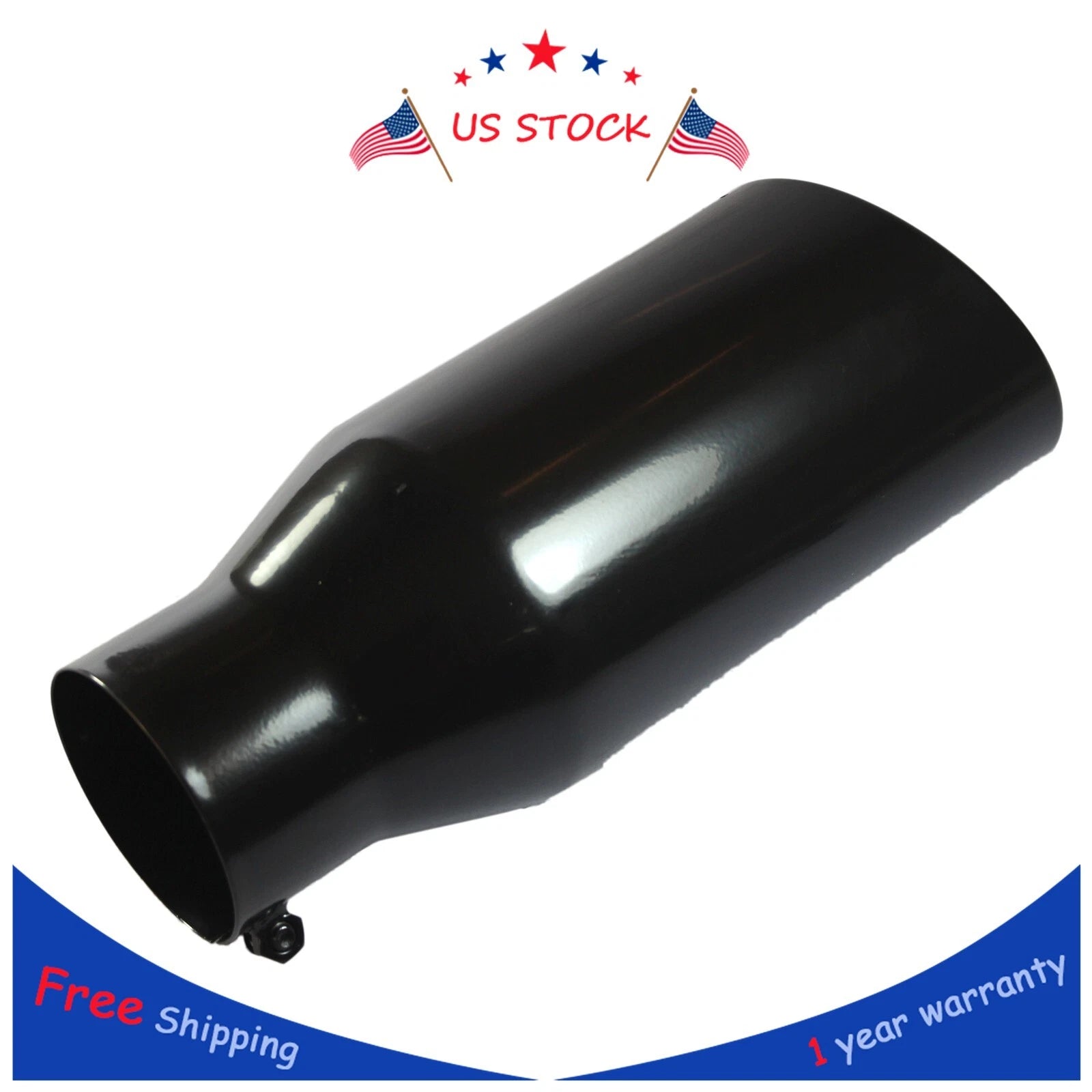 4" Inlet Stainless Steel Exhaust Tip for Truck Diesel 