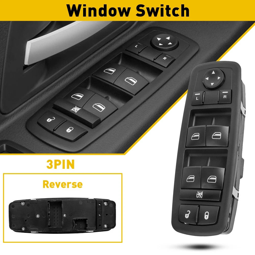 Power Window Master Switch 3Pin for Dodge Grand Caravan (2008–2009)