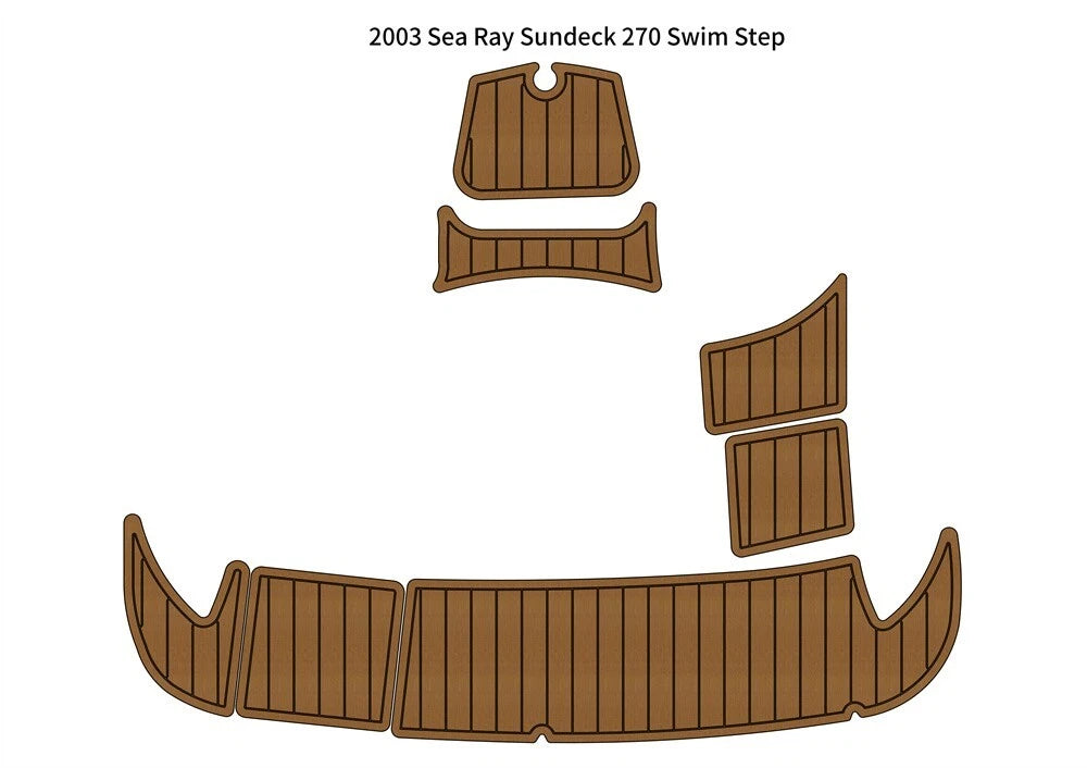 EVA Foam Swim Platform Pad for Sea Ray Sundeck 270 (2003)
