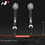 Front Inner Tie Rod Ends for Toyota Yaris 2006–2013 1.5L L4