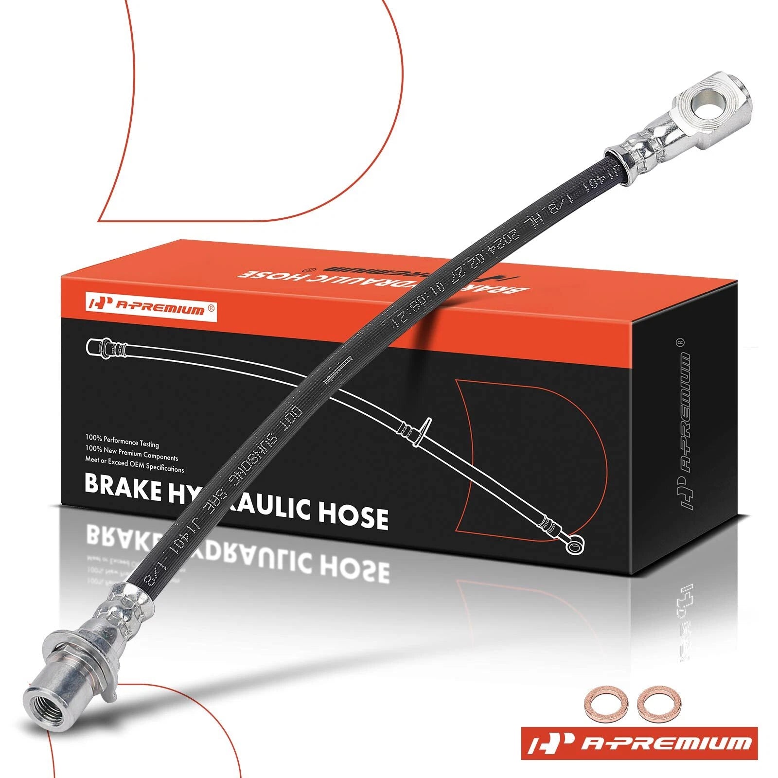 Rear Outer Brake Hydraulic Hose for Chevy Blazer GMC Jimmy (1998â2005)