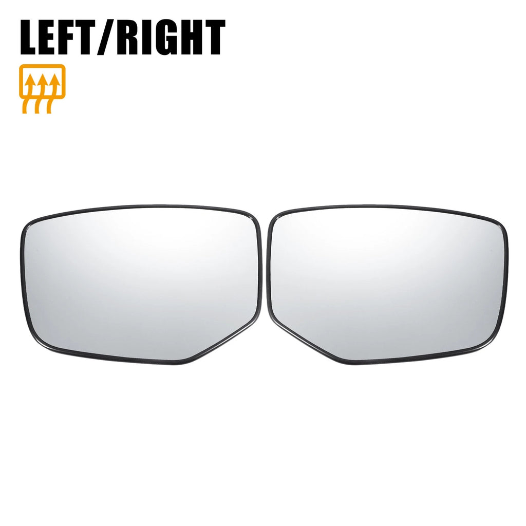 Pair Heated White Mirror Glass for Honda Accord (2008–2010)