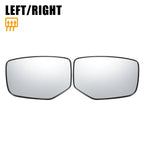 Pair Heated White Mirror Glass for Honda Accord (2008–2010)