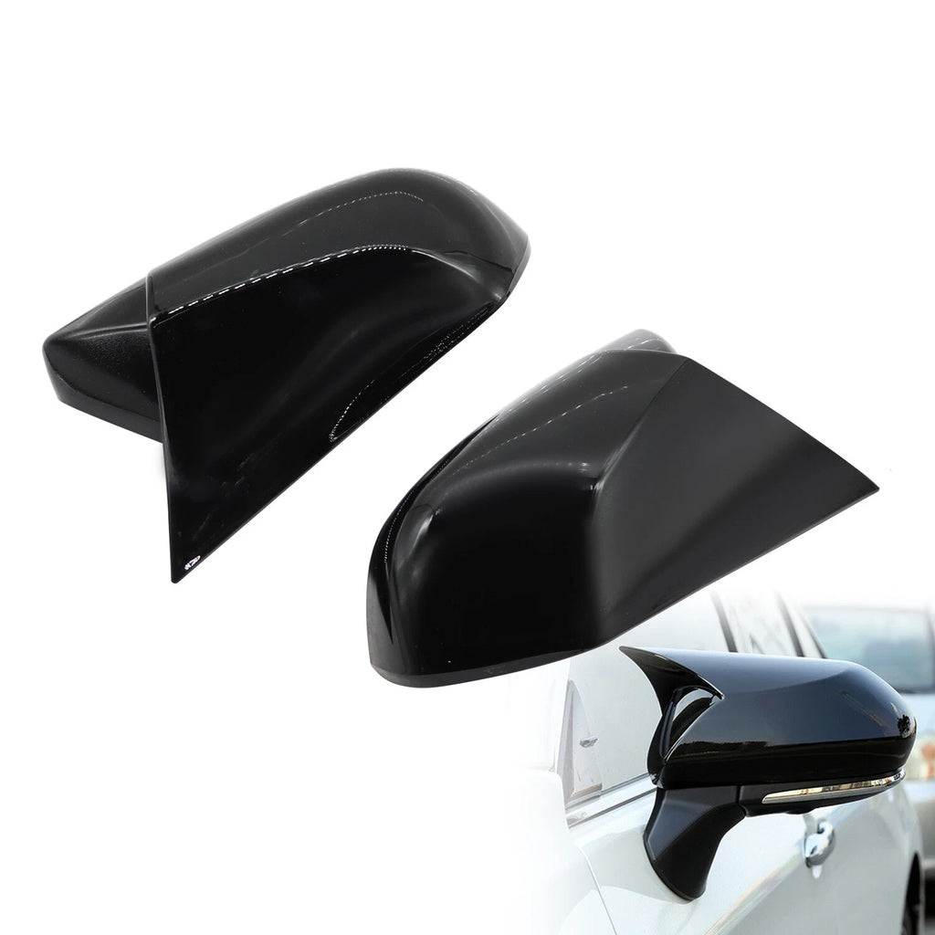M Style Gloss Black Side View Mirror Cover for Toyota Camry (2018–2023)