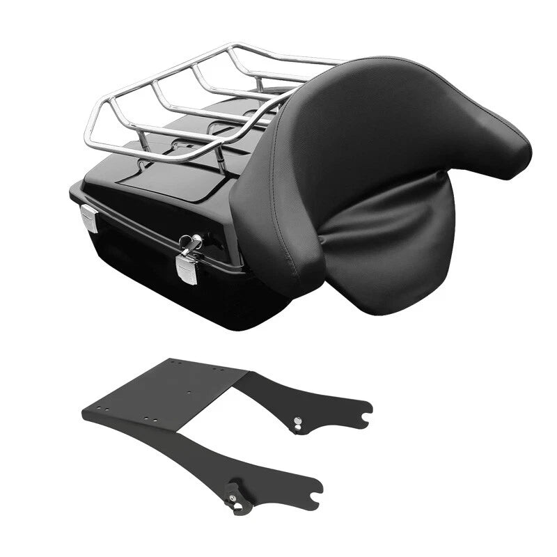 Chopped Trunk Mount Rack for Harley Touring Road King Glide (1997–2008)