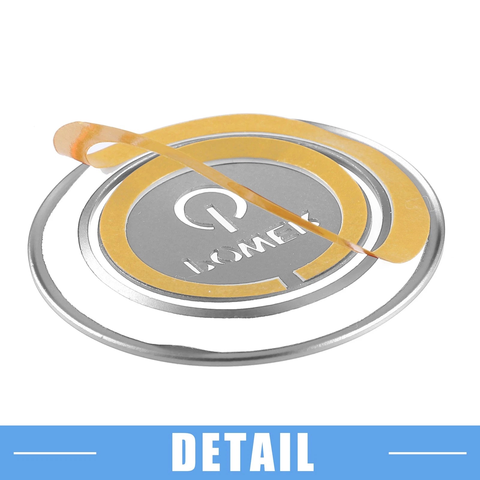 Engine Start Stop Ignition Button Sticker for Honda Accord (2018–2022) Silver Tone