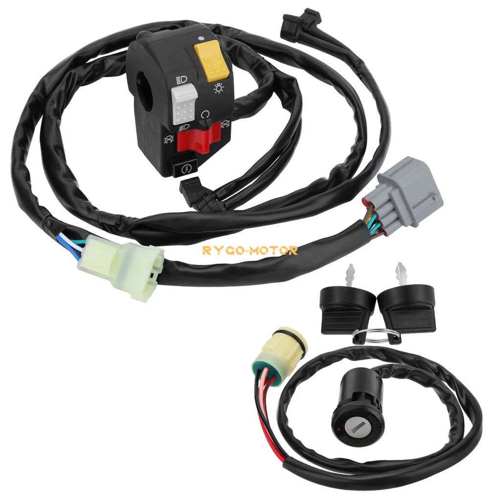 Left Handlebar Kill Switch & Key Switch for Honda Rancher 350 (2006)