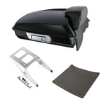 Matte Razor Trunk Backrest 2-Up Mount Rack for Harley Sport Glide (2018–2021)