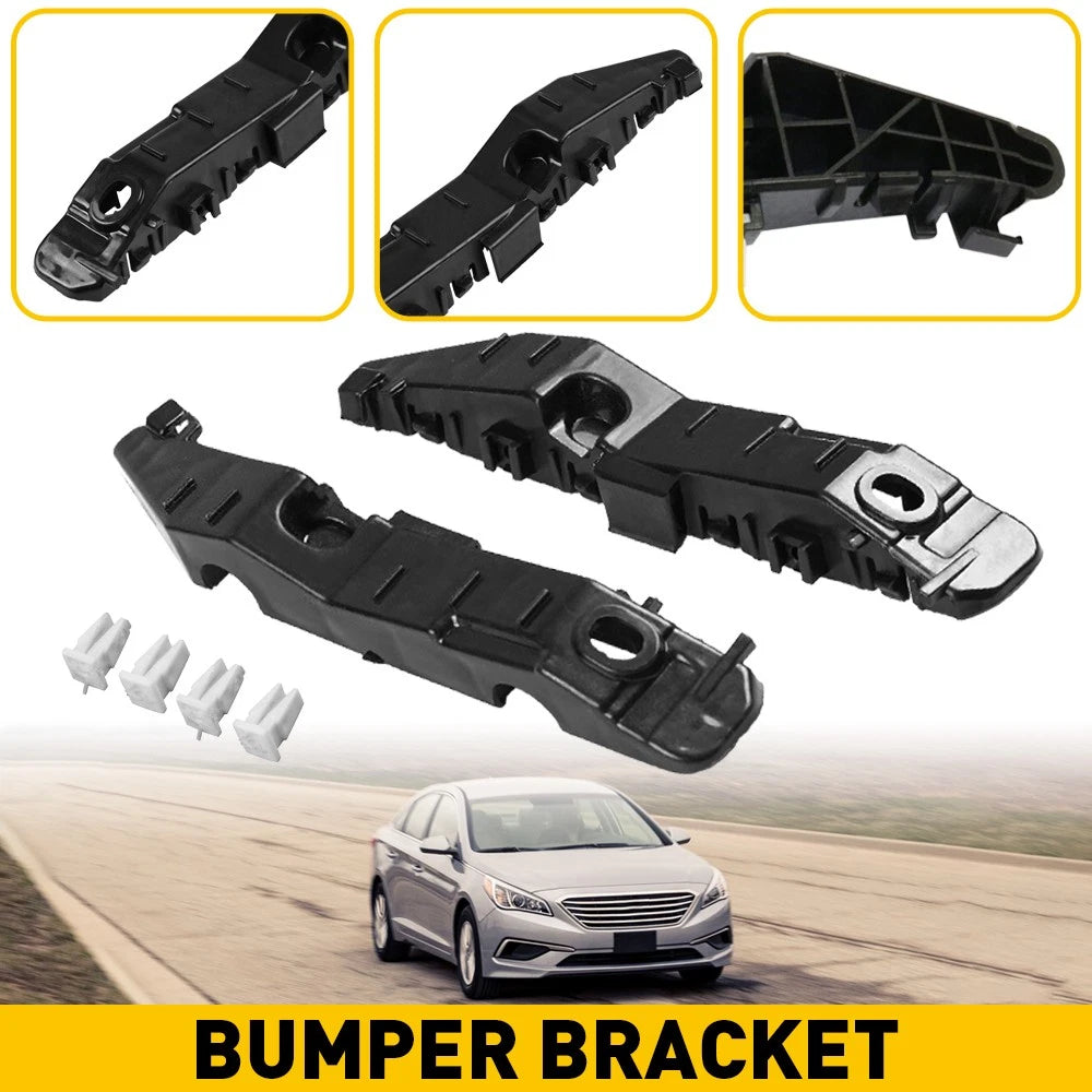 Set of 2 Front Bumper Brackets for Hyundai Sonata (2015–2017)