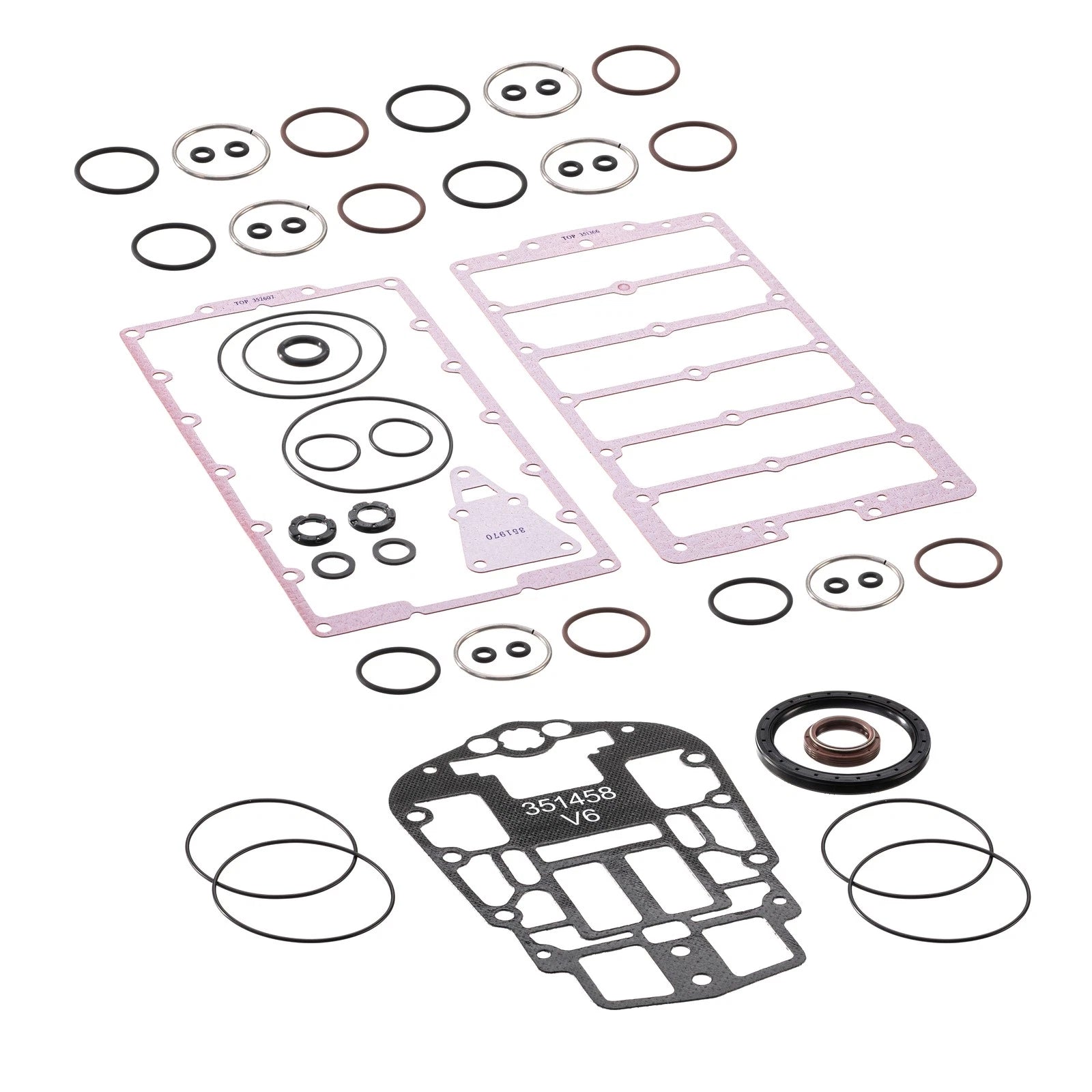 Powerhead Piston Gasket Rebuild Kit for Johnson Evinrude 150-200 HP (E-Tec) .020" Over