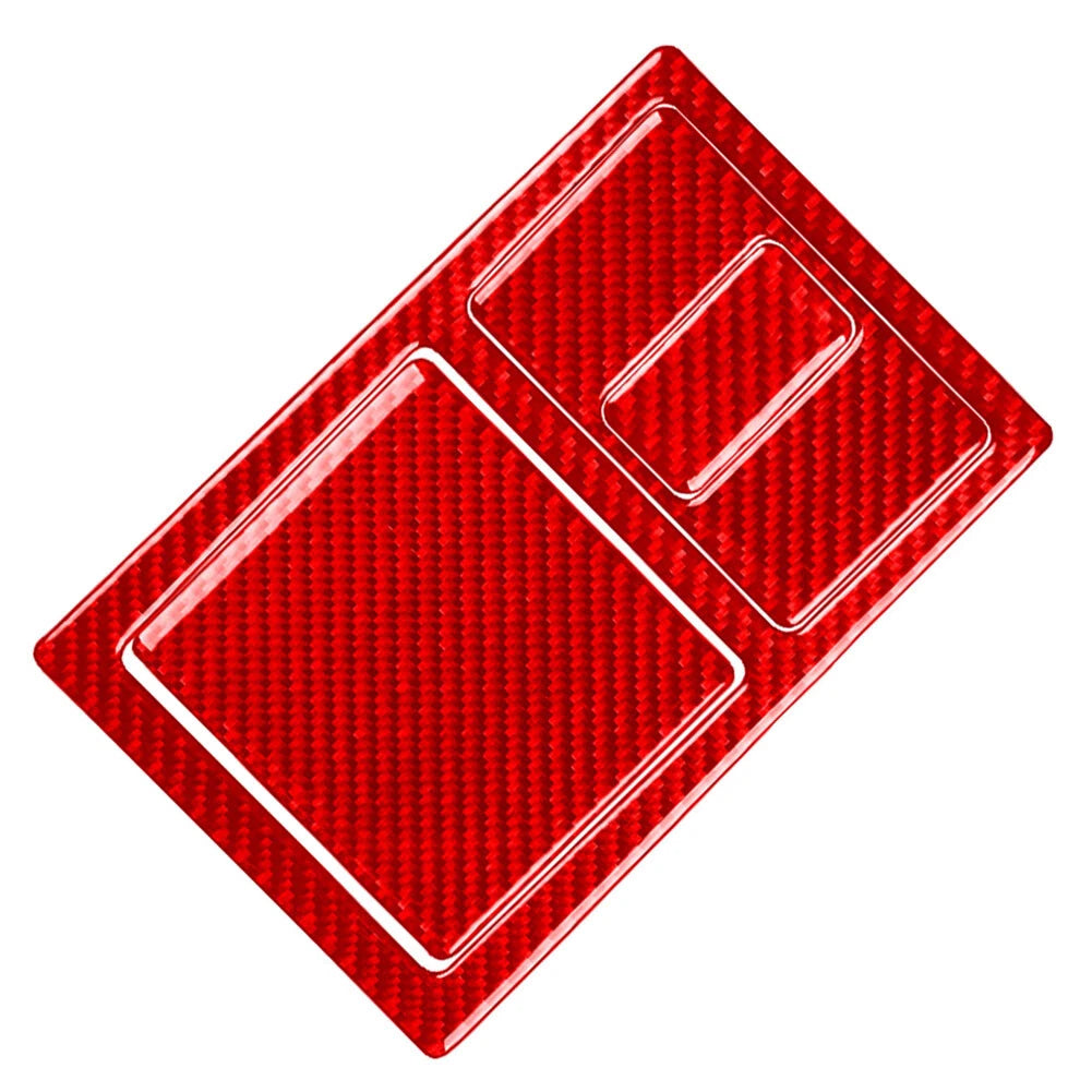 Interior Rear Console Panel Cover Trim for Volkswagen Passat B5 (2001–2005) Red