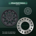 4X 2" Hub Centric Wheel Spacers 8x200 14x1.5 for Ford F-350 Super Duty (2005–2024)