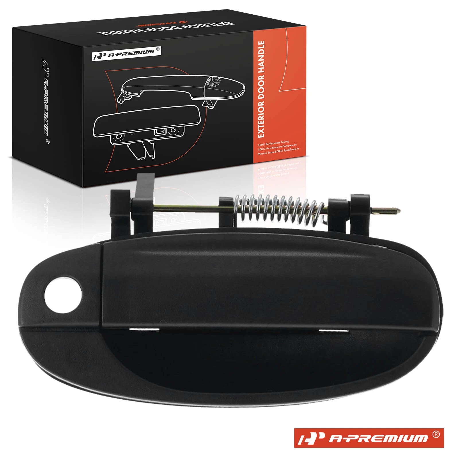 Front Right Door Handle with Keyhole for Chevy Aveo (2004)