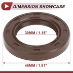 Front Crankshaft Oil Seal for Hyundai Excel Scoupe (1990-1994)