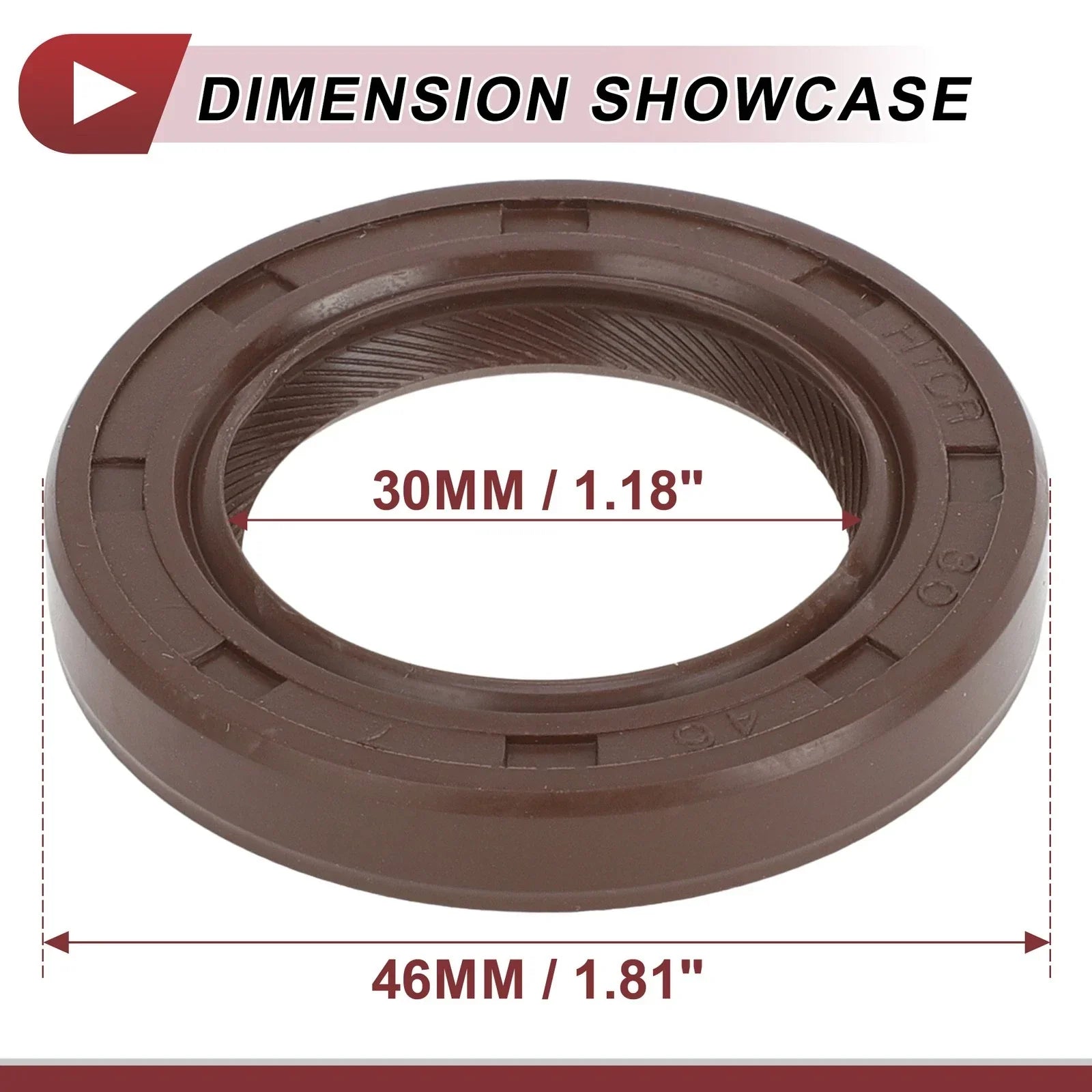 Front Crankshaft Oil Seal for Hyundai Excel Scoupe (1990-1994)