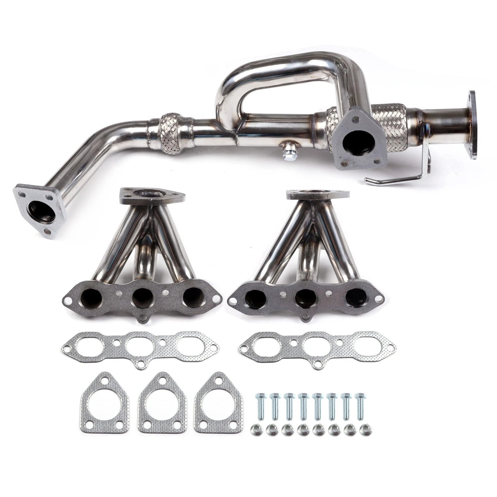 Stainless Header Exhaust Manifold for Accord 3.0 V6 (1998–2002) / TL/CL (1999–2003)