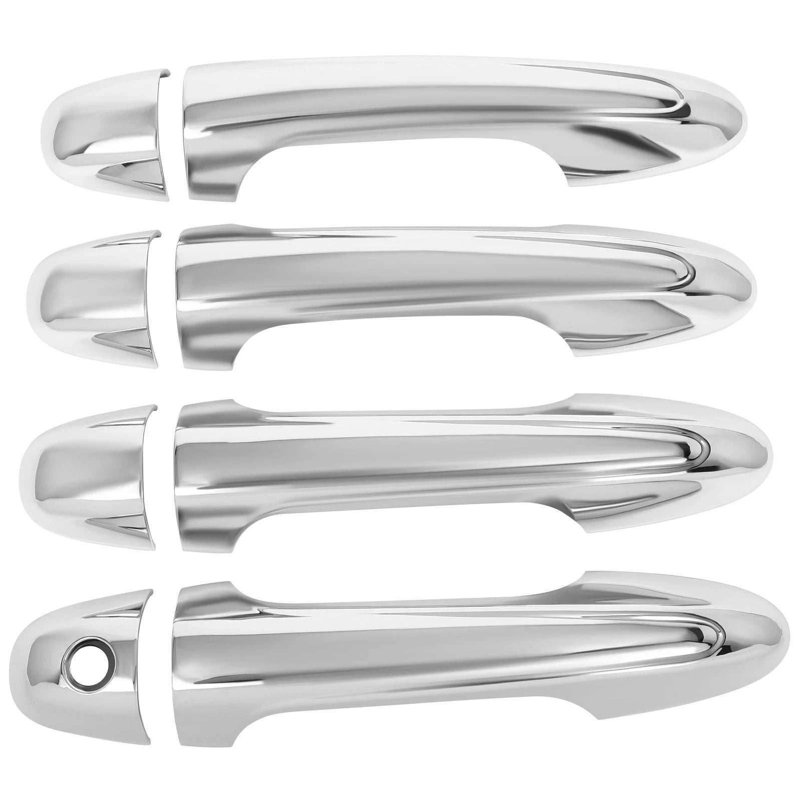 Set of 4 Door Handle Covers for Toyota RAV4 (2013–2018)