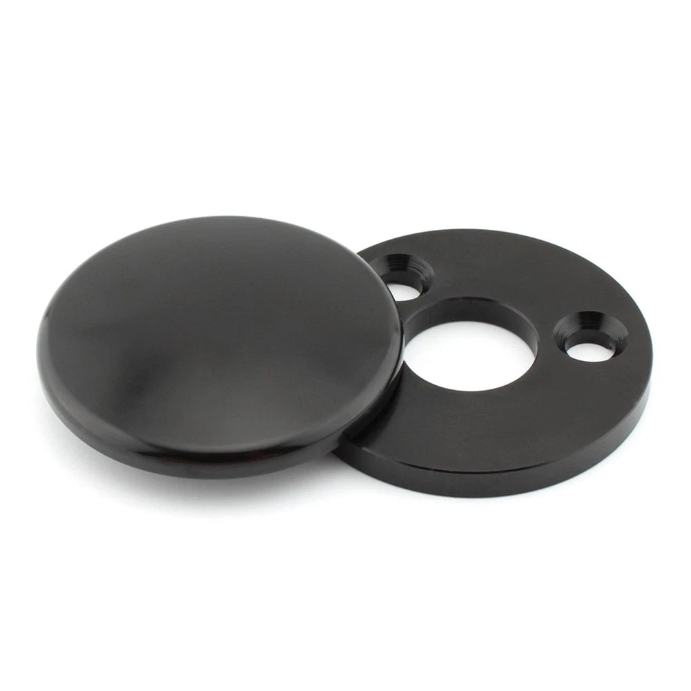 Fork Lock Cover for Harley Road King (1994–Present) Black Aluminum