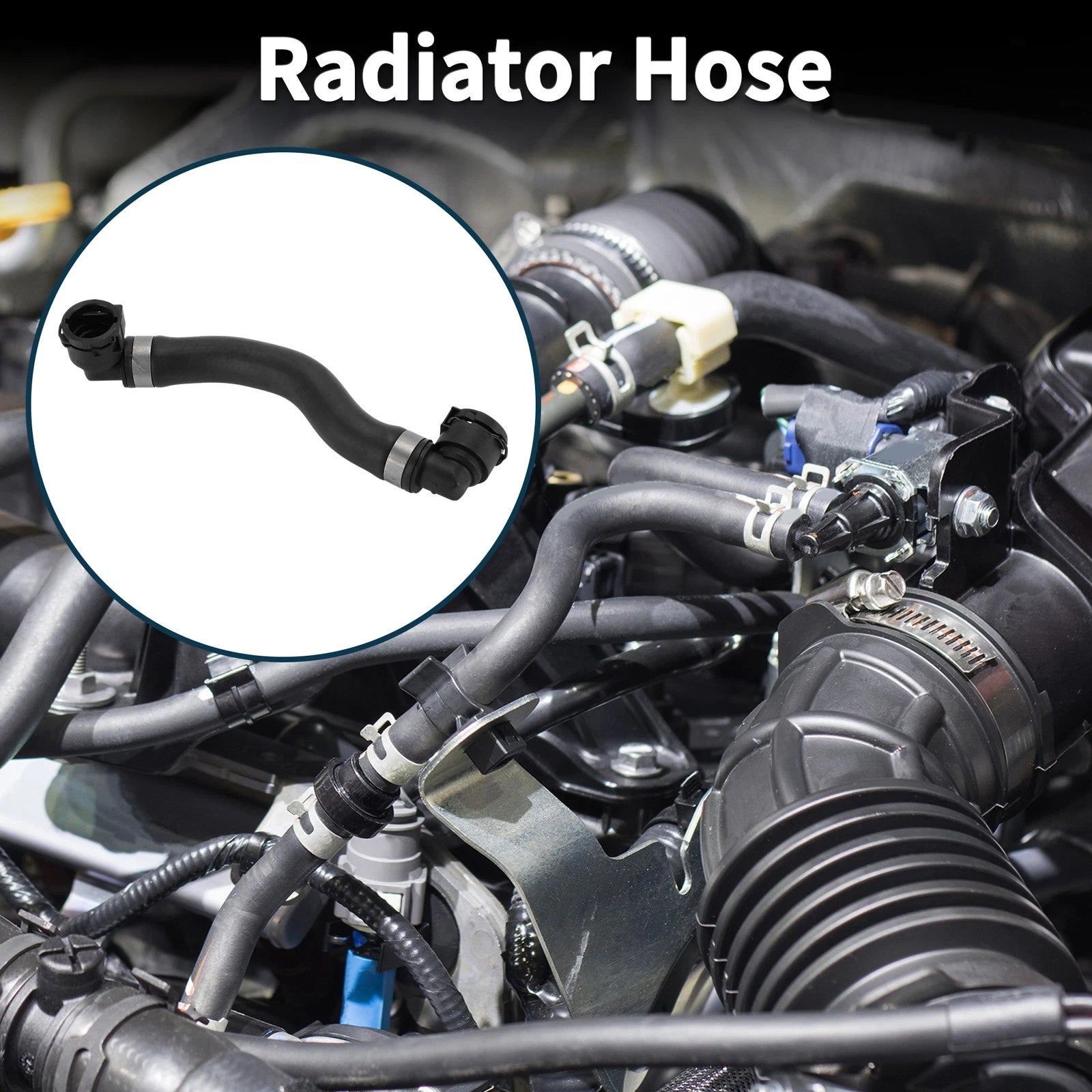 Radiator Hose No.17117593855 for BMW X4 (2015–2018) Cooling Liquid Tube