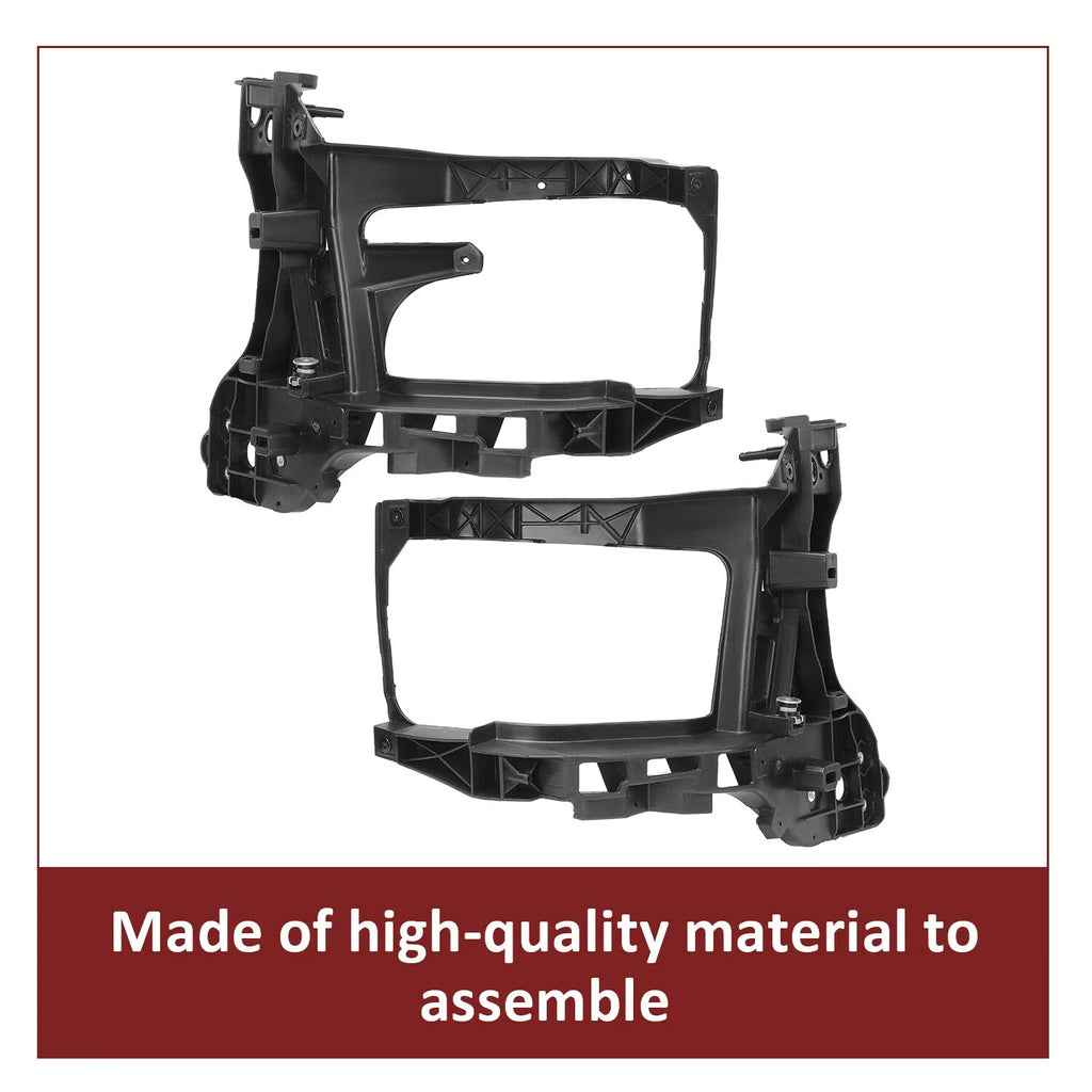 Set of 2 Radiator Support Headlight Brackets for Dodge Ram 1500/2500/3500 (2013–2018)