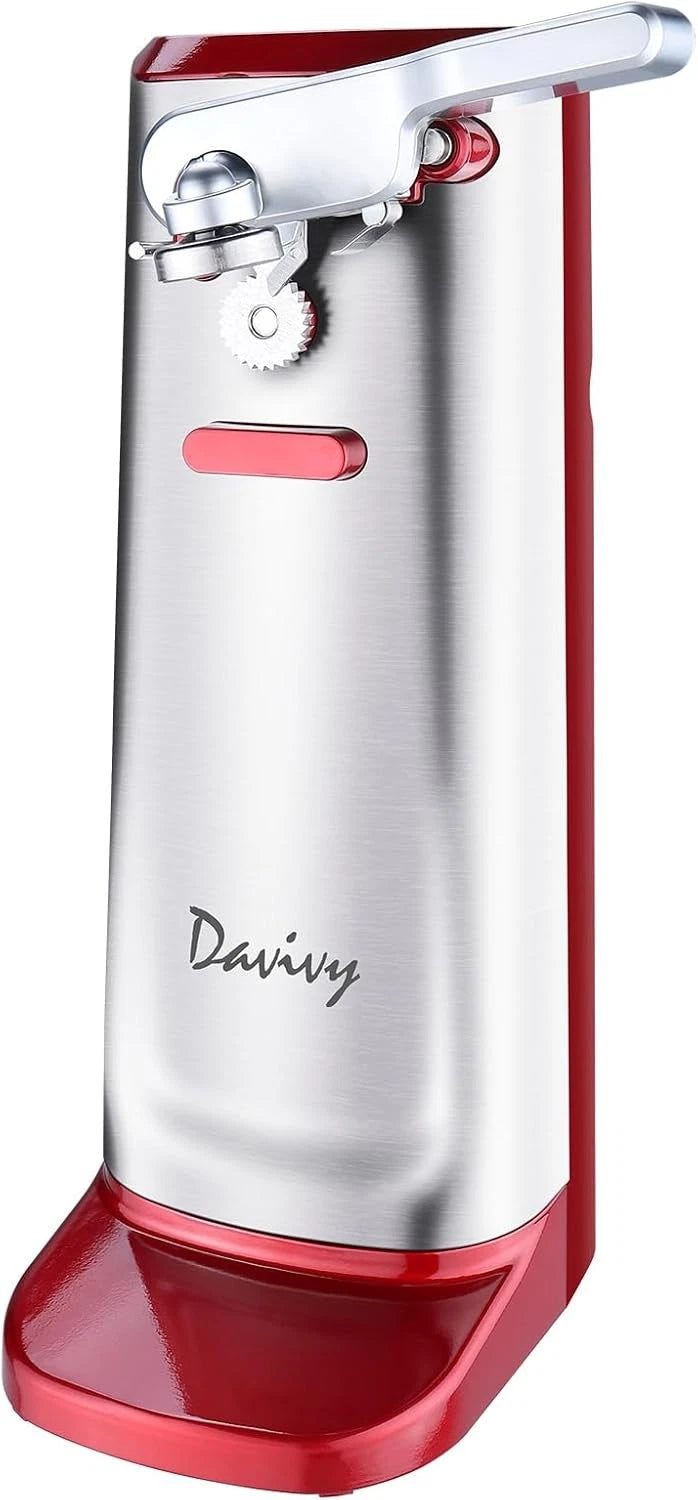 Electric Can Opener for Under Cabinet (Heavy Duty, Smooth Edge)