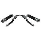 Folding Extendable Brake Clutch Lever Grip Set for Kawasaki Ninja ZX-6