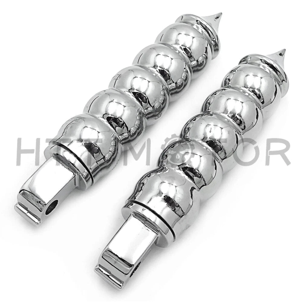 Chrome Billet Calabash Footpegs for Victory Hammer (2005–2017)