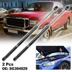 2X Front Hood Lift Supports Struts Gas Spring SG304029 for Ford F-250 (1999–2007)