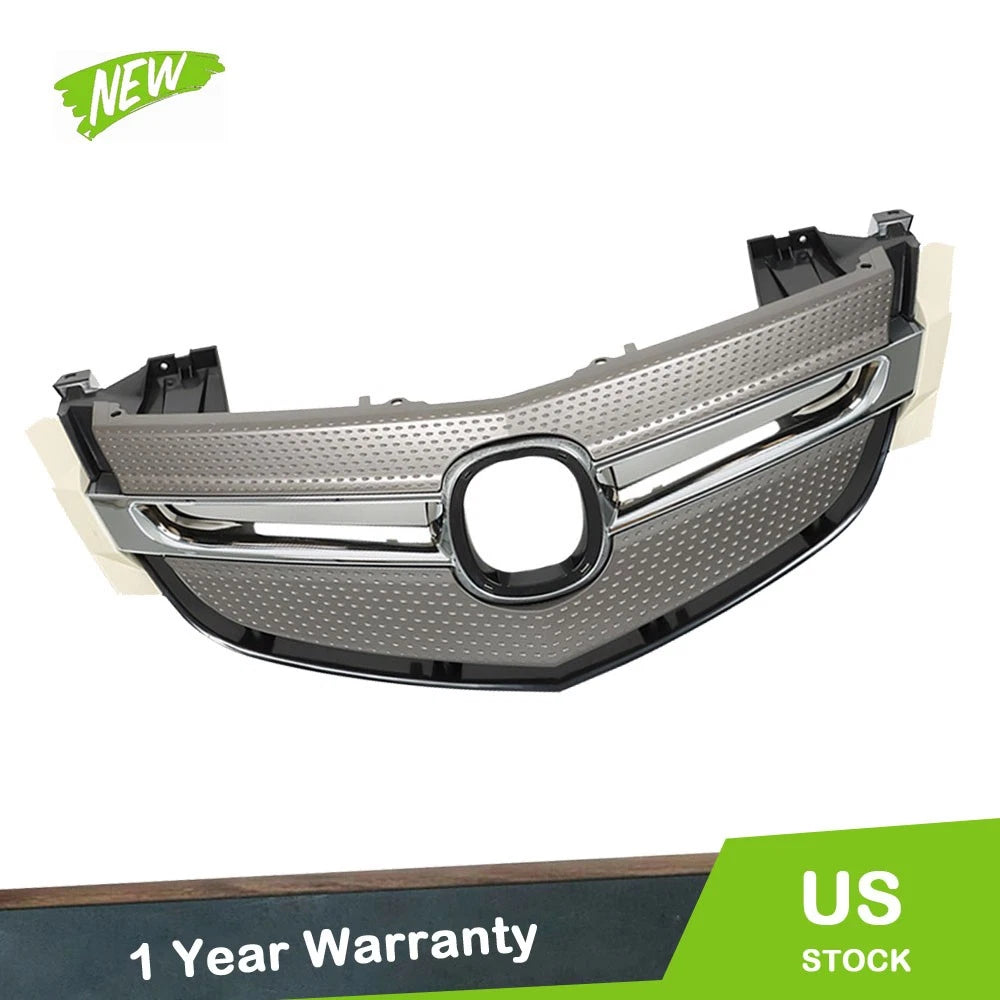 Front Upper Grill Assembly Chrome for Acura MDX (2007–2009)