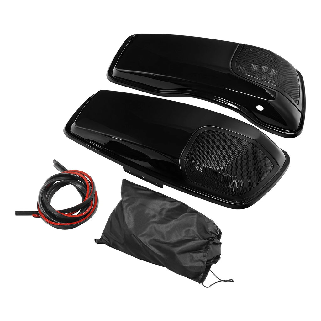 Saddlebags 5x7'' Speaker Lids for Harley Touring Street Road Glide (2014–2024)
