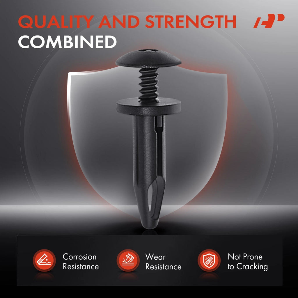 30x Push-Type Fasteners for Jeep Wrangler, Dodge Journey