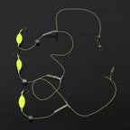 3 Hook Fishing Rig with High Carbon Steel Hooks for Freshwater Saltwater Carp