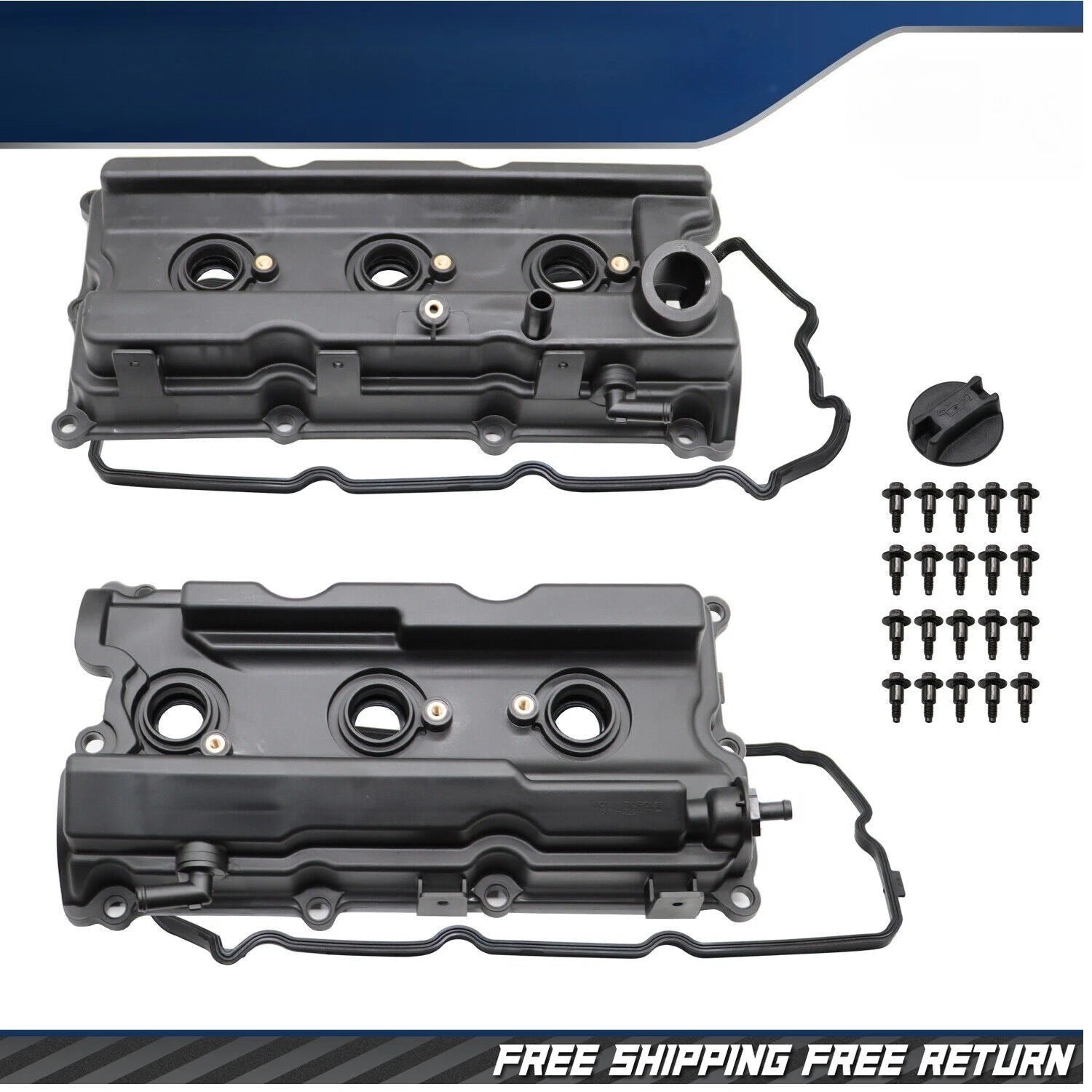 Valve Cover Kit w/Gasket for Nissan Frontier Pathfinder Xterra (2005–2019) 13264 EA200