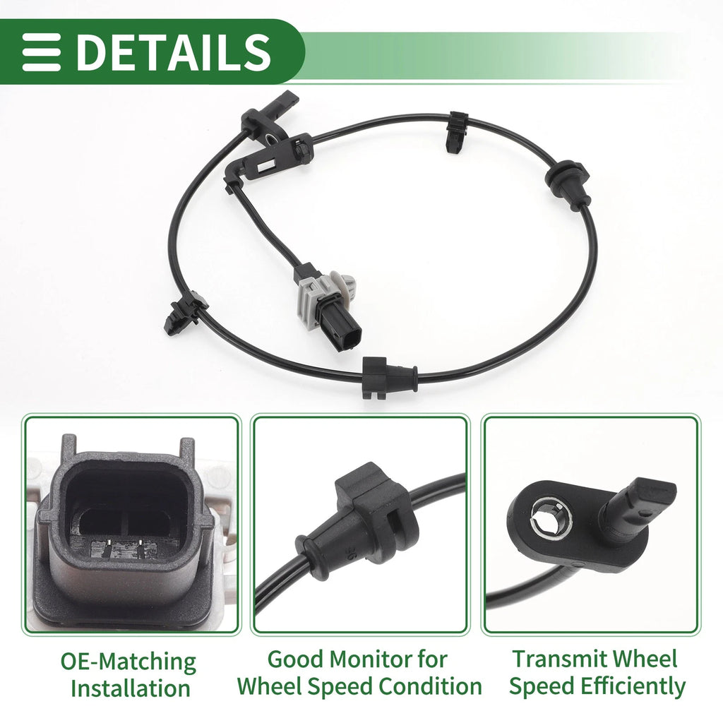 ABS Wheel Speed Sensor for Honda Civic (2016–2021) No. 57450TEAT01