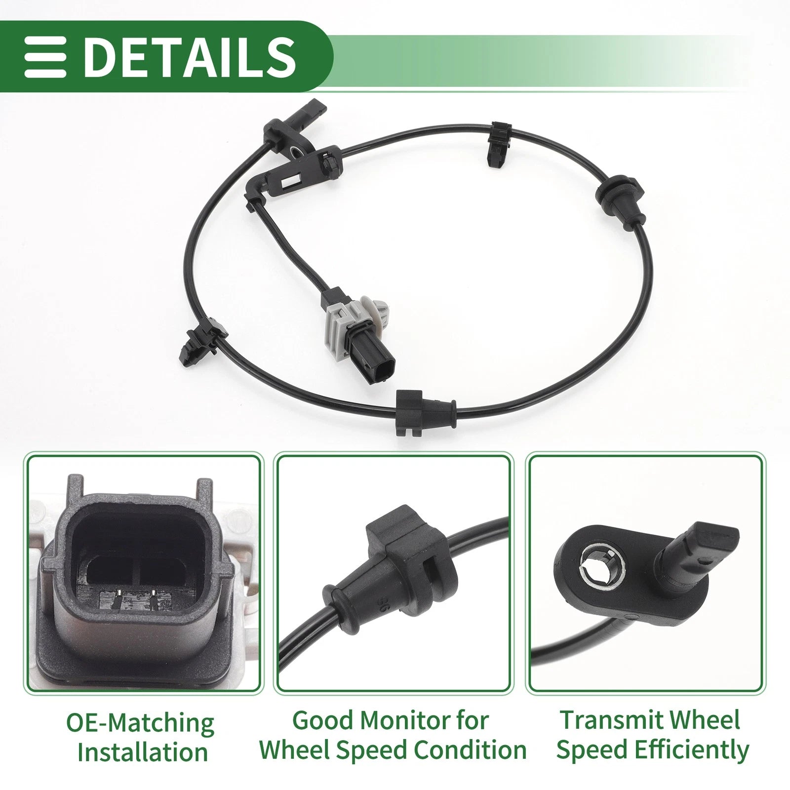 ABS Wheel Speed Sensor for Honda Civic (2016–2021) No. 57450TEAT01