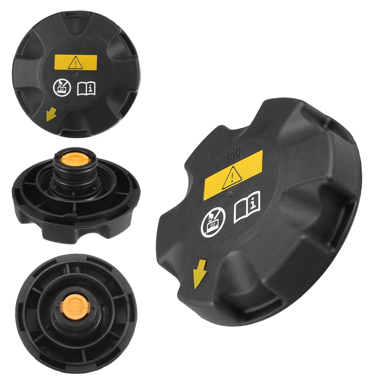 Radiator Coolant Reservoir Tank Cap for BMW 320i 328i 330i (2012–2019) 17117521071 731618155171