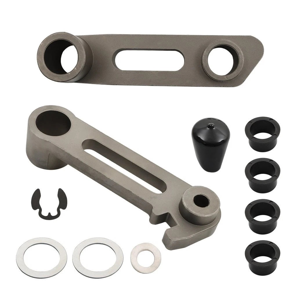 Deck Idler Arms Tensioner & Bushing Rebuild Kit for John Deere (M143350, M136635)