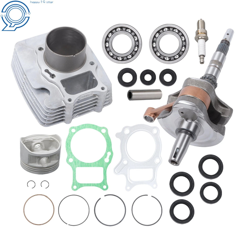 Complete Bottom End Crankshaft Cylinder Seal for Honda TRX250TE (2002–2004)