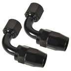 Hose End Fitting Elbow for Oil/Fuel/Air/Gas Line (90 Degree)