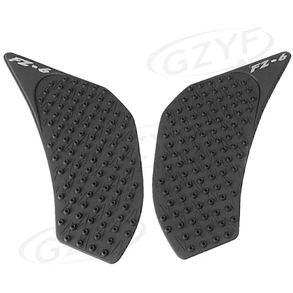 Gas Tank Traction Knee Grip Covers for Yamaha FZ-6 Fazer (2006-2010)