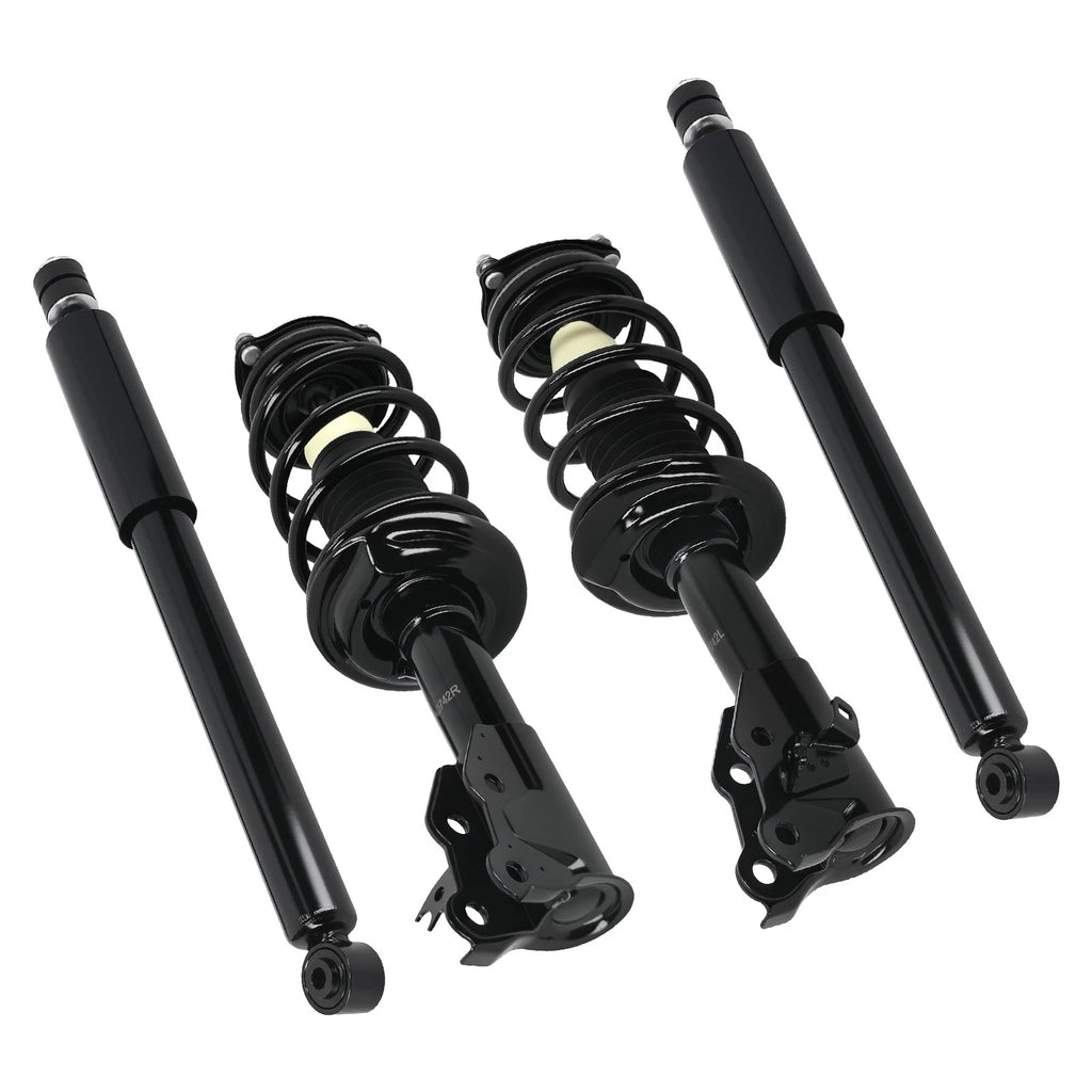 Set of 4 Front + Rear Shocks Struts Assembly for Honda Civic Acura CSX (2006–2011) 172286