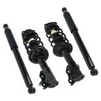Set of 4 Front + Rear Shocks Struts Assembly for Honda Civic Acura CSX (2006–2011) 172286