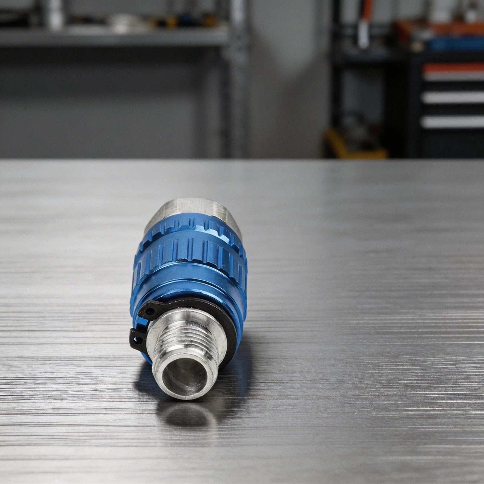 Pneumatic Tool Intake Air Flow Control Valve 1/4 Inch Thread Adjustable