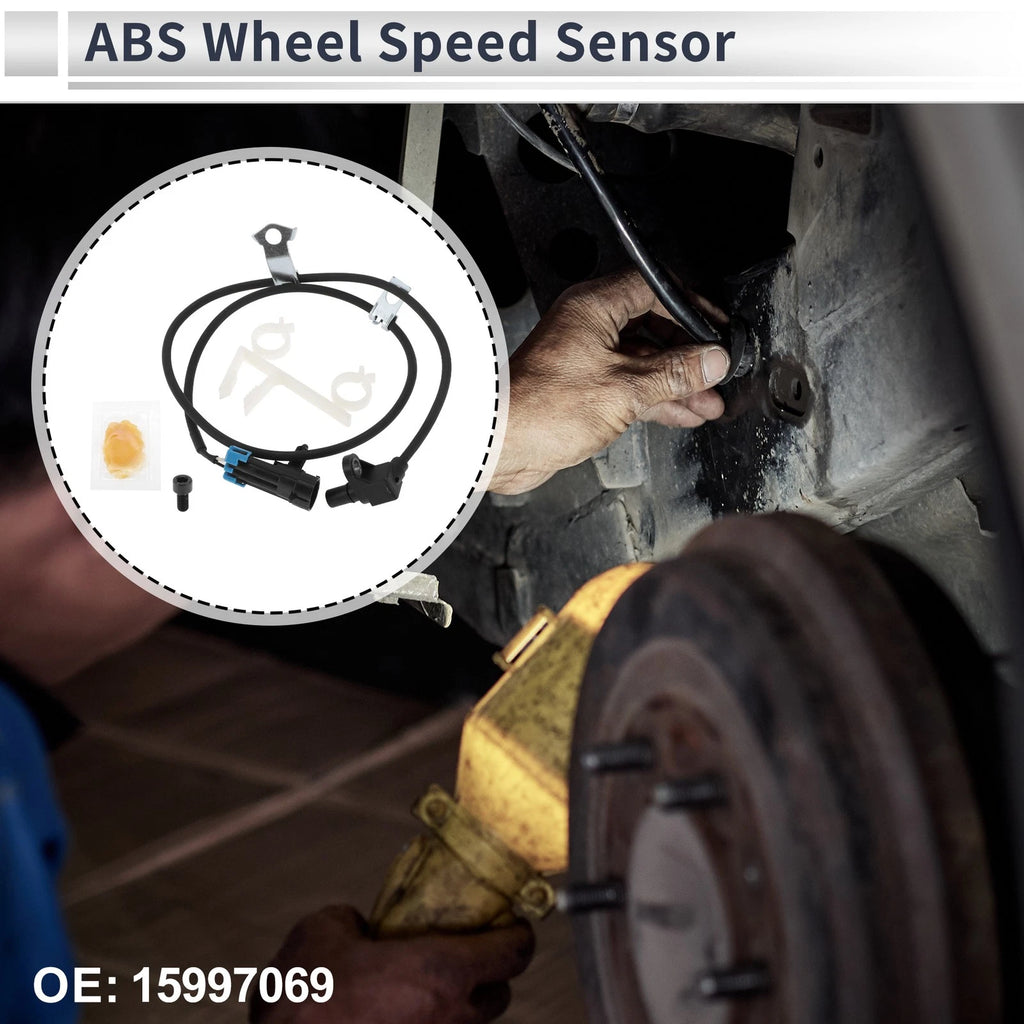 ABS Wheel Speed Sensor No. 15997069 for Chevrolet Astro (1994–2004) 1 Pc Front Left