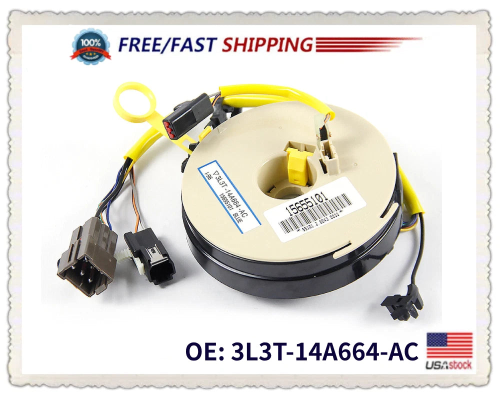 Steering Wheel Clock Spring for Ford F-150 F250 F350 (1999–2004) 3L3T-14A664-AC